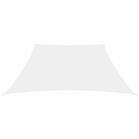 Vidaxl Sonnenschatten Trapez 3 4x3 M Oxford Stoff weiß