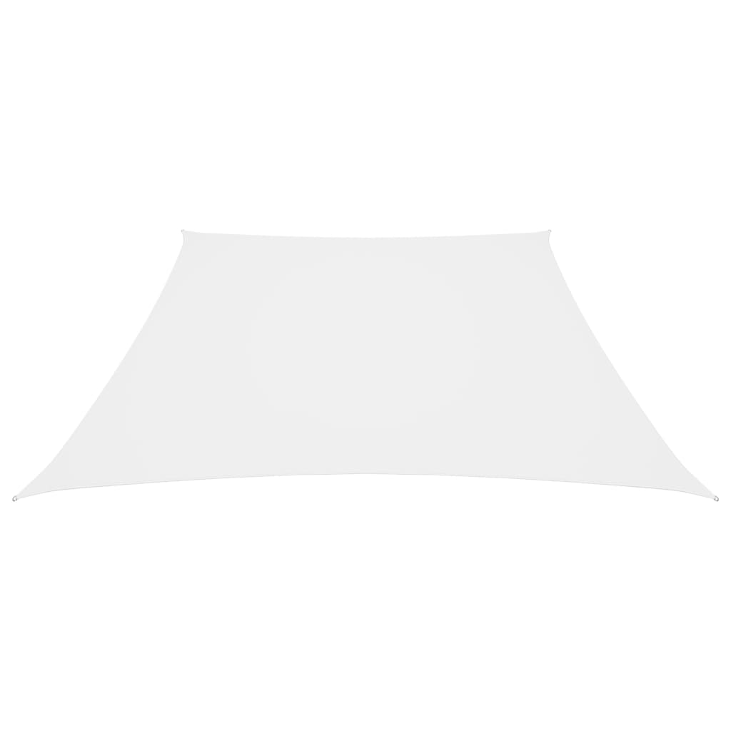 Vidaxl Sonnenschatten Trapez 3 4x3 M Oxford Stoff weiß