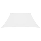 Vidaxl Sonnenschatten Trapez 3 4x3 M Oxford Stoff weiß