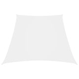 Trapecio Vidaxl Zonnezeil 3 5x4 M Oxford Fabric White