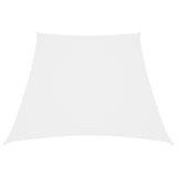 Vidaxl Sun Shade Trapezium 4 5x4 M tessuto Oxford bianco