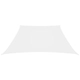 Vidaxl Sun Shade Trapezium 4 5x4 M tessuto Oxford bianco