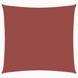 Vidaxl Sunchade Square 6x6 M Oxford Stoff Terrakotta -gelenkt