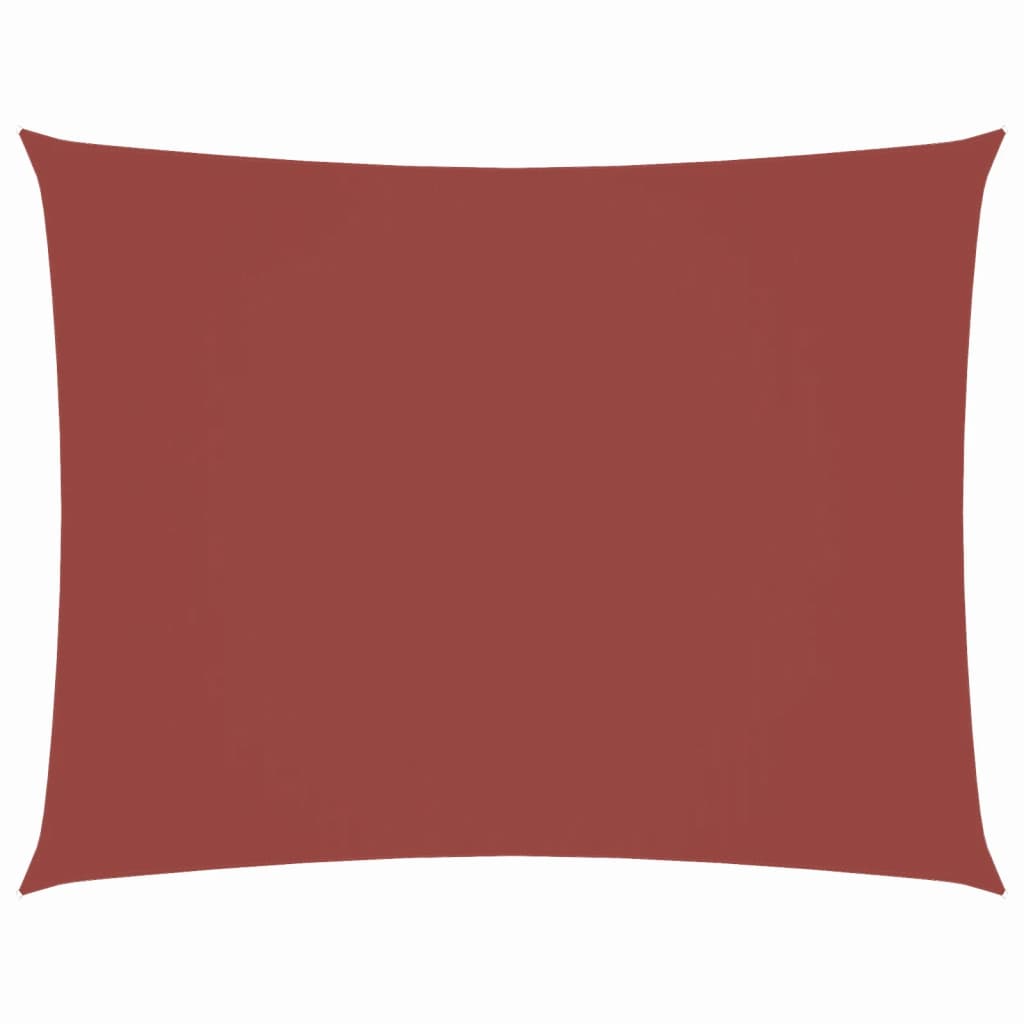 Vidaxl Sunshade Rectangular 2x3,5 M Oxford Fabric Terracotta -farget