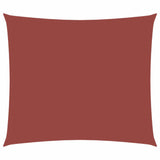 Vidaxl sunshade rectangular 2.5x3 m oxford fabric terracotta -colored