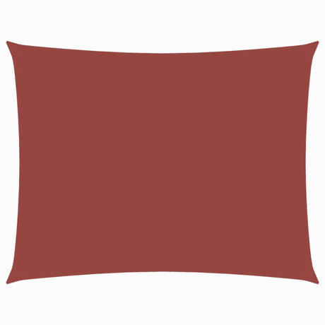 Vidaxl Sonnenschatten rechteckig 2,5 x 4,5 M Oxford Stoff Terracotta -gelöscht