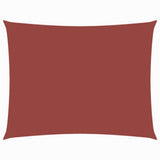Vidaxl Sonnenschatten Rechteckig 3x5 M Oxford Stoff Terrakotta -gelenkt