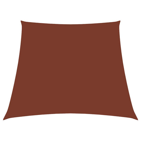 Vidaxl Zonnezeil Trapez 2 4x3 M Oxford Stoff Terrakotta -Colored