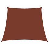 Vidaxl Sonnenschirm Trapez 3 4x3 M Oxford Stoff Terrakotta gefärbt