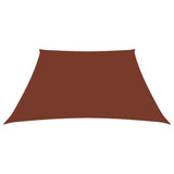 Vidaxl Sonnenschirm Trapez 3 4x3 M Oxford Stoff Terrakotta gefärbt