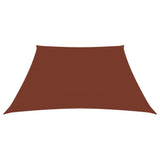 Vidaxl Sunshade Trapezium 3 4x3 M Oxford Stoff Terracotta farget