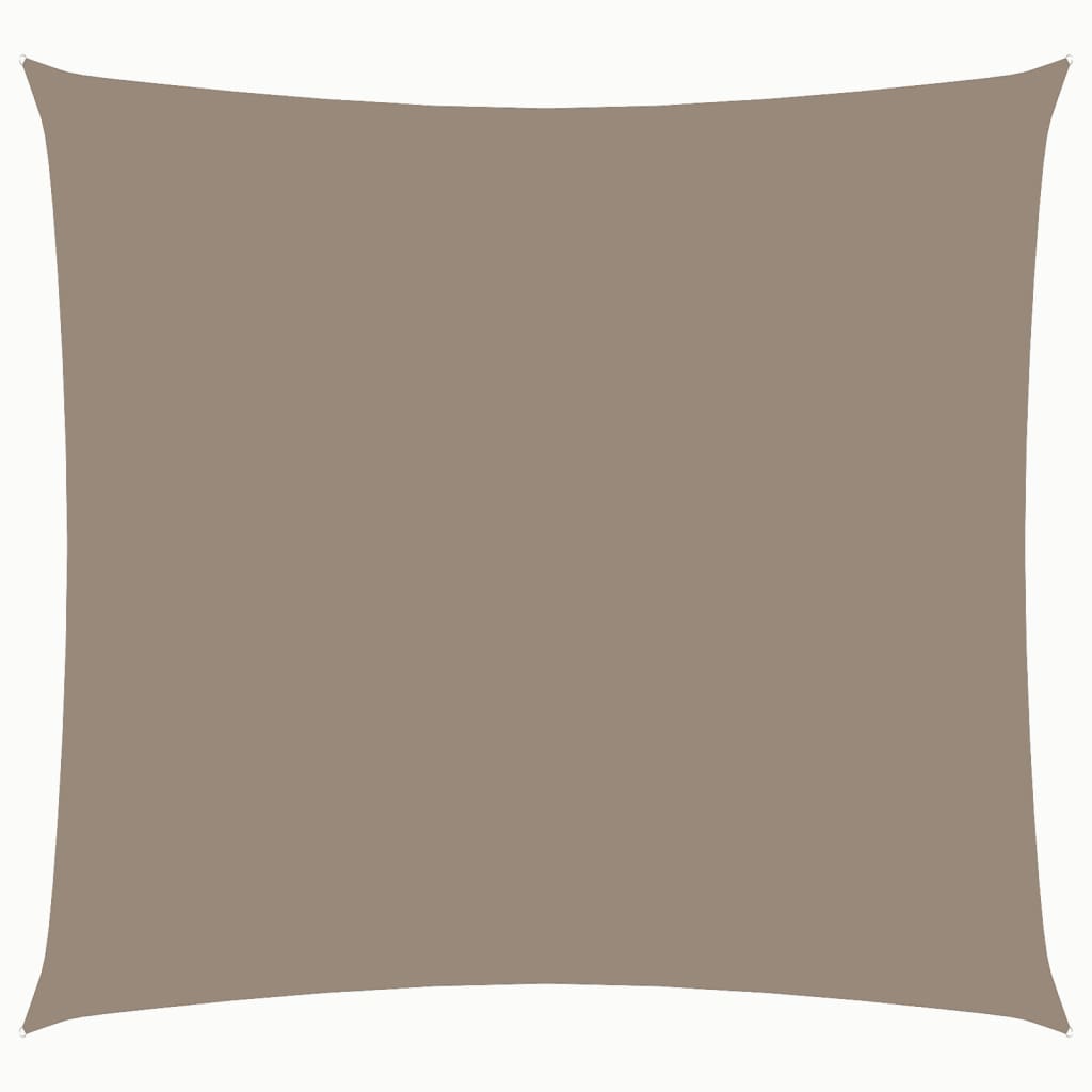 Vidaxl Sunshade Square 4x4 M Oxford Fabric Taupe