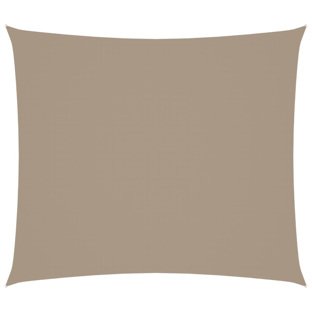 Vidaxl Sunshade Rectangular 2x2,5 M Oxford Fabric Taupe