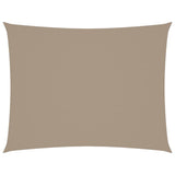 VIDAXL Sunshade Rechteck 2x3 M Oxford Stofftaupe