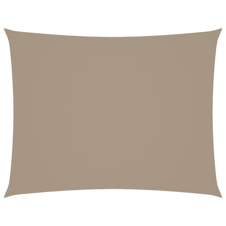 VIDAXL Sunshade Rechteck 2x3 M Oxford Stofftaupe