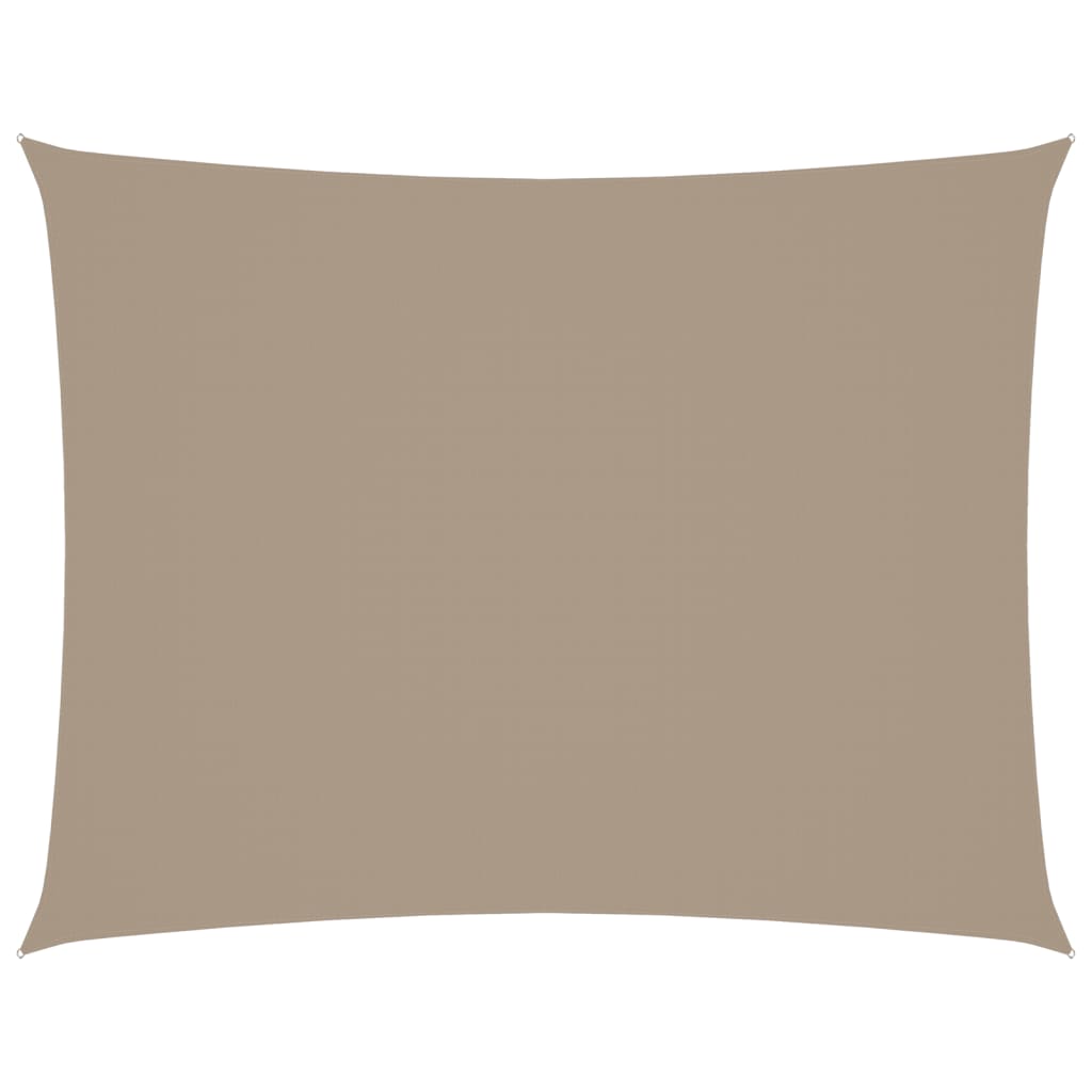 Vidaxl Sonnenschutz Rechteck 2x3,5 M Oxford Stofftaupe