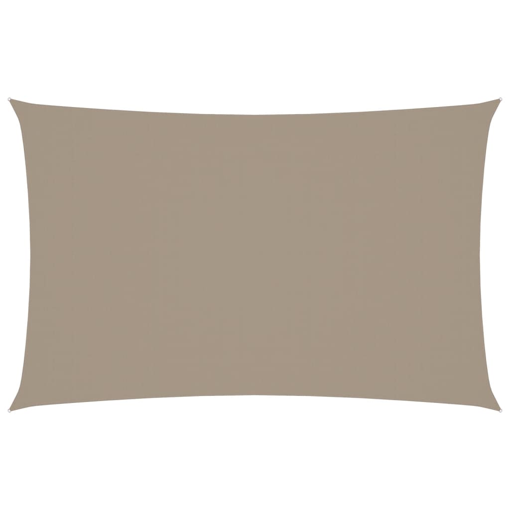 Vidaxl Sunshade Rectangular 2x4,5 M Oxford Fabric Taupe