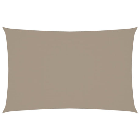 VIDAXL Sunshade Rechteck 2x4,5 M Oxford Stofftaupe