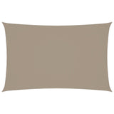VIDAXL Sunshade Rechteck 2x5 M Oxford Stofftaupe