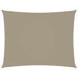 VIDAXL Sunshade Rechteck 2,5 x 3,5 M Oxford Stofftaupe