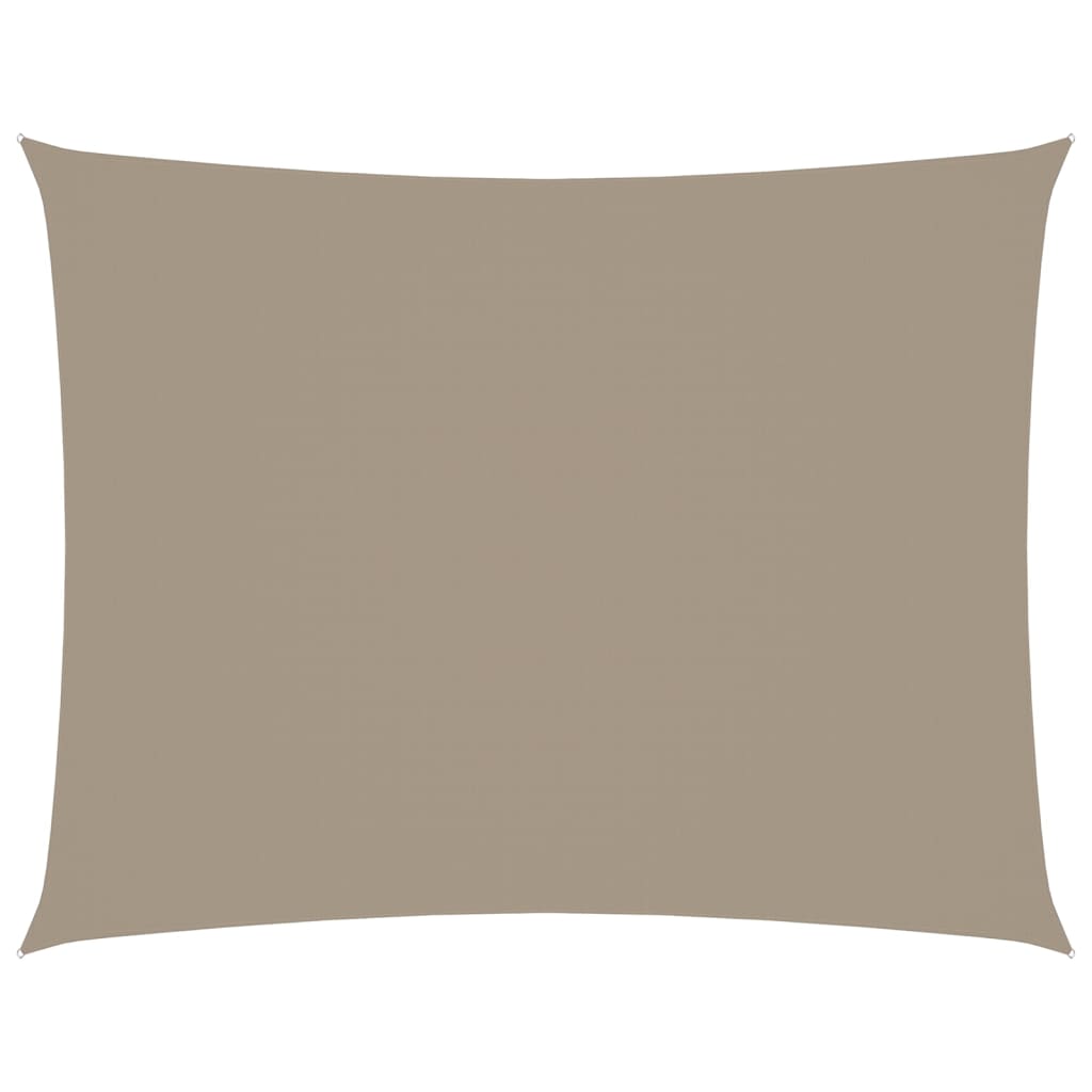 Vidaxl Sunshade Rectangular 2,5x3,5 M Oxford Fabric Taupe