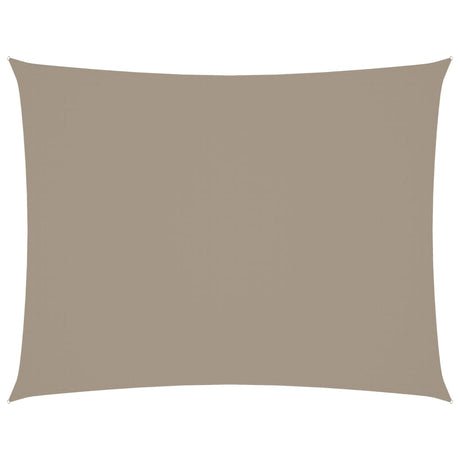 VIDAXL Sunshade Rechteck 2,5 x 4 M Oxford Stofftaupe