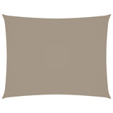 Vidaxl Sunshade Rectangular 2,5x4 M Oxford Fabric Taupe