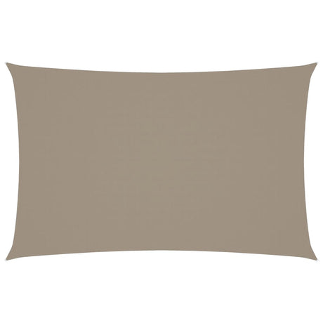 VIDAXL Sunshade Rechteck 2,5 x 5 M. Oxford Stofftaupe