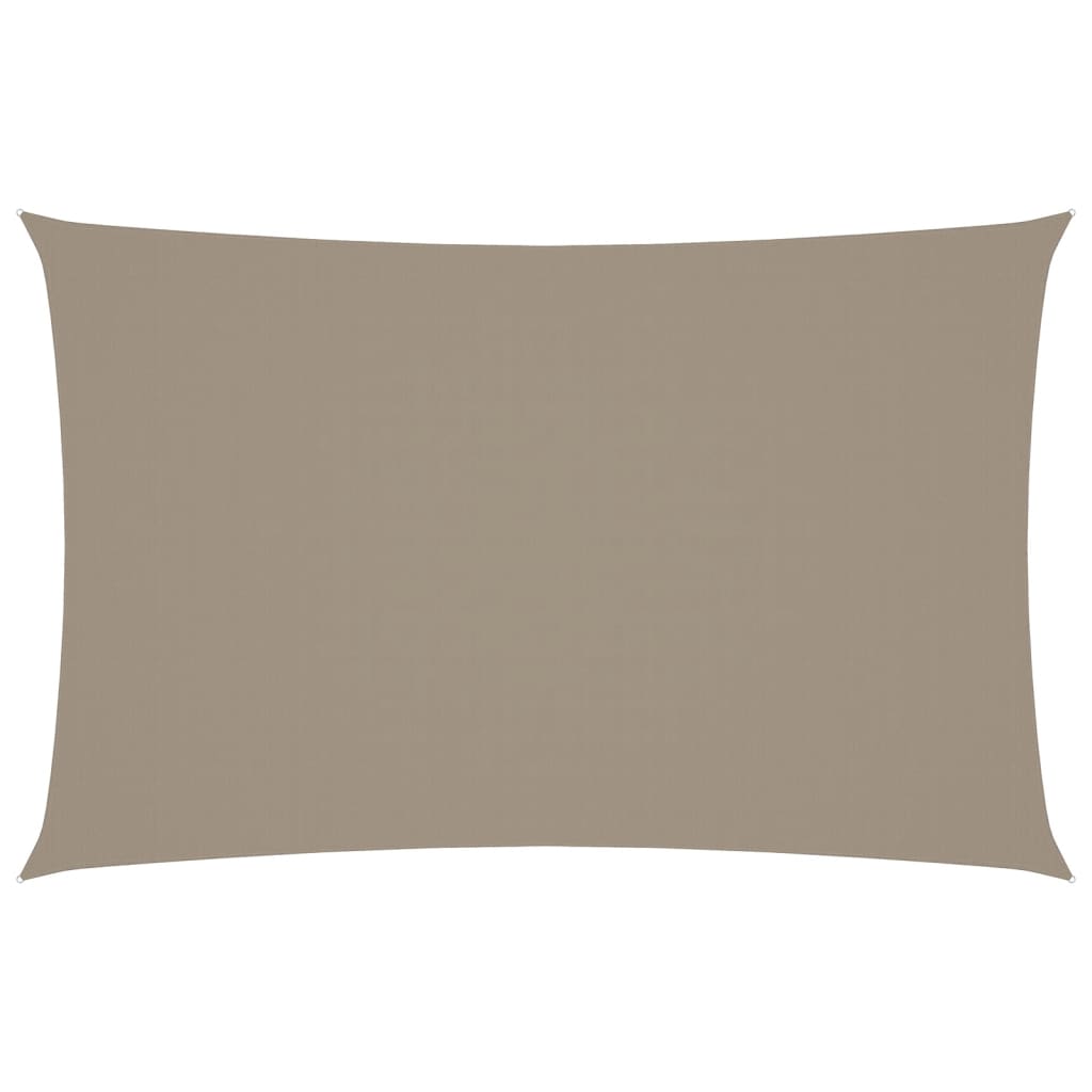 Vidaxl Sunshade Rectangular 2,5x5 M Oxford Fabric Taupe