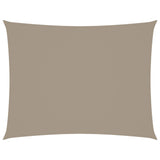 VIDAXL Sunshade Rechteck 3x4 M Oxford Stofftaupe
