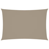 VIDAXL Sunshade Rechteck 3x5 M Oxford Stofftaupe