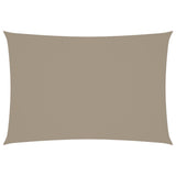 Vidaxl Sunshade Rectangular 3x5 M Oxford Fabric Taupe