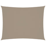 Vidaxl Sunshade Rectangular 3,5x4,5 m Oxford Fabric Taupe