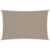 Vidaxl Sunshade Rectangular 4x7 M Oxford Fabric Taupe