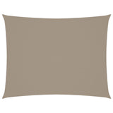 Vidaxl Sunshade Rectangular 5x6 M Oxford Fabric Taupe