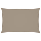 Vidaxl Sunshade Rectangular 5x8 M Oxford Fabric Taupe