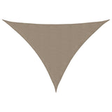 Vidaxl zonnescherm driehoekig 4x5x6,4 m oxford stof taupe