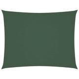 Vidaxl Shadow Tissu rectangulaire 2x3 m Oxford tissu vert foncé