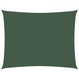 Vidaxl Sonnenschutz Rechteck 2x3,5 M Oxford Stoff dunkelgrün