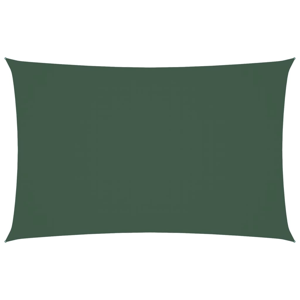 Vidaxl Sonnenschatten Rechteckige 2x5 M Oxford Stoff dunkelgrün