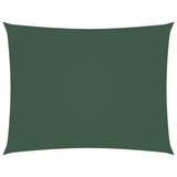 Vidaxl Sonnenschatten rechteckig 2,5 x 4 m Oxford Stoff dunkelgrün