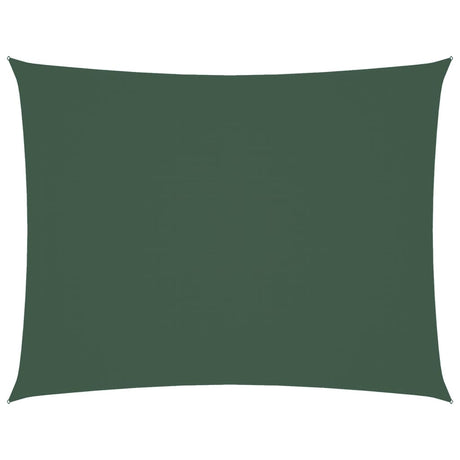 Vidaxl Sonnenschatten rechteckig 2,5 x 4 m Oxford Stoff dunkelgrün