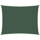 Vidaxl Sonnenschirm Rechteckig 3x4 M Oxford Stoff dunkelgrün