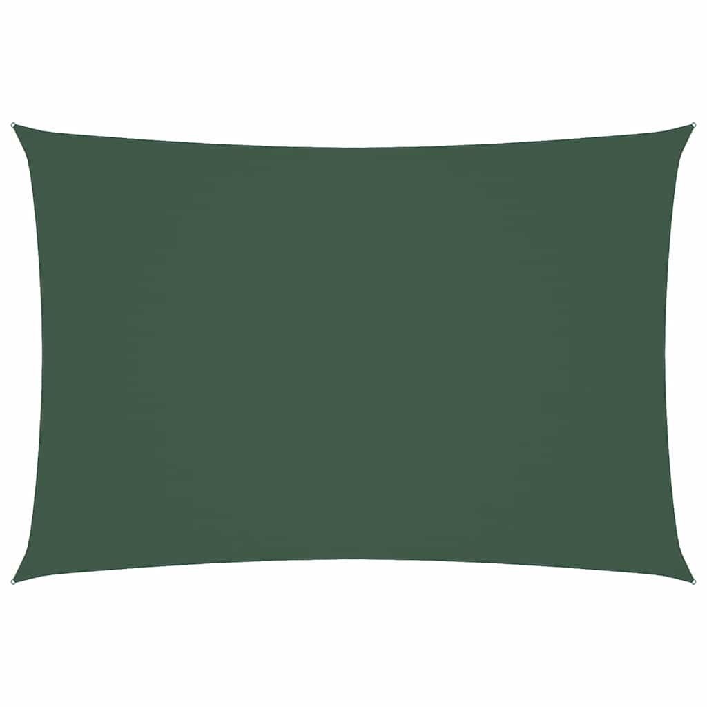 Vidaxl Sonnenschatten Rechteckig 3x5 M Oxford Stoff dunkelgrün