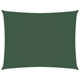 Vidaxl Sonnenschatten rechteckig 3,5 x 5 M. Oxford Stoff dunkelgrün