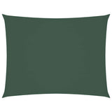 Vidaxl Sonnenschatten Rechteckig 5x6 M Oxford Stoff dunkelgrün