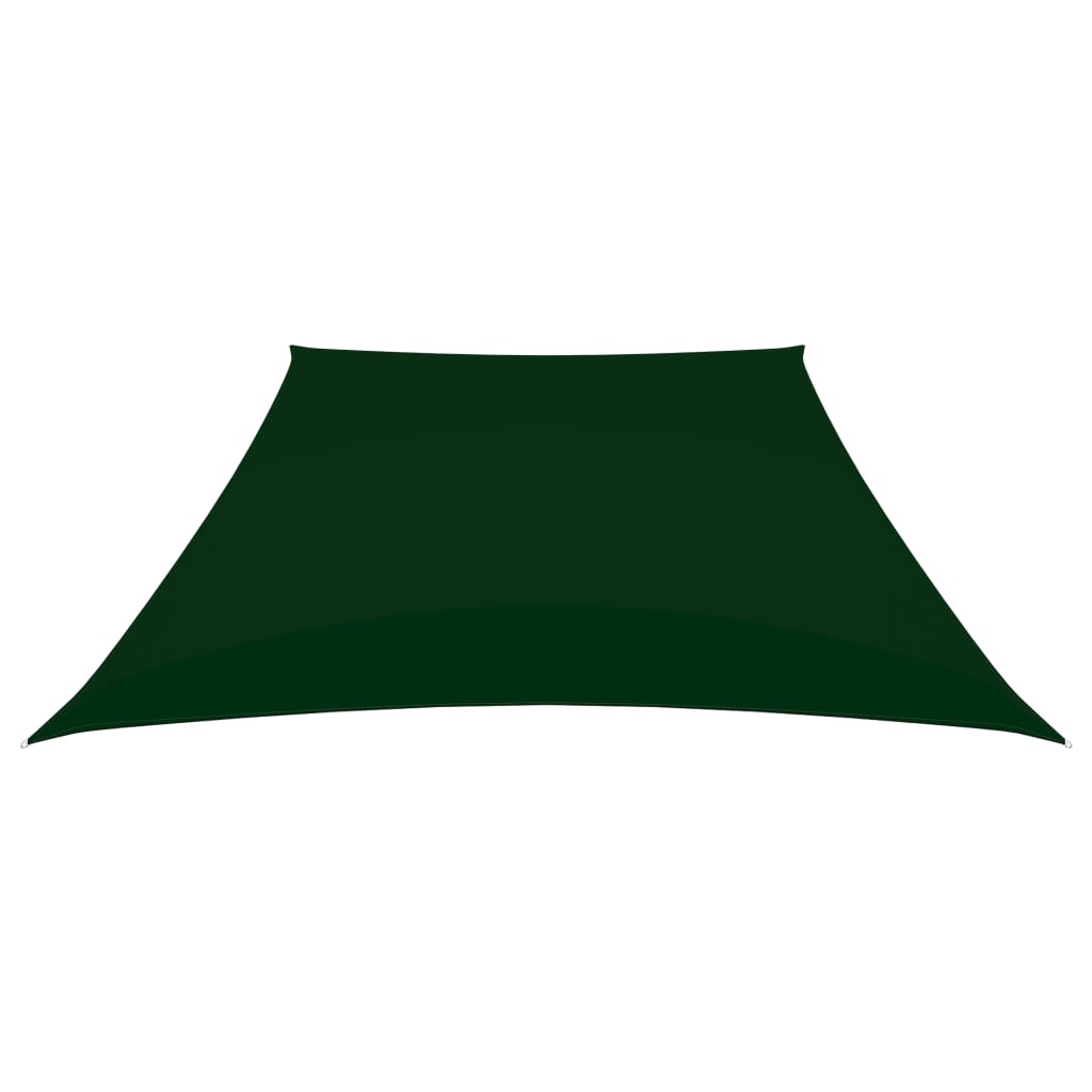 Trapecio Vidaxl Zonnezeil 3 5x4 M Oxford Fabric Dark Green