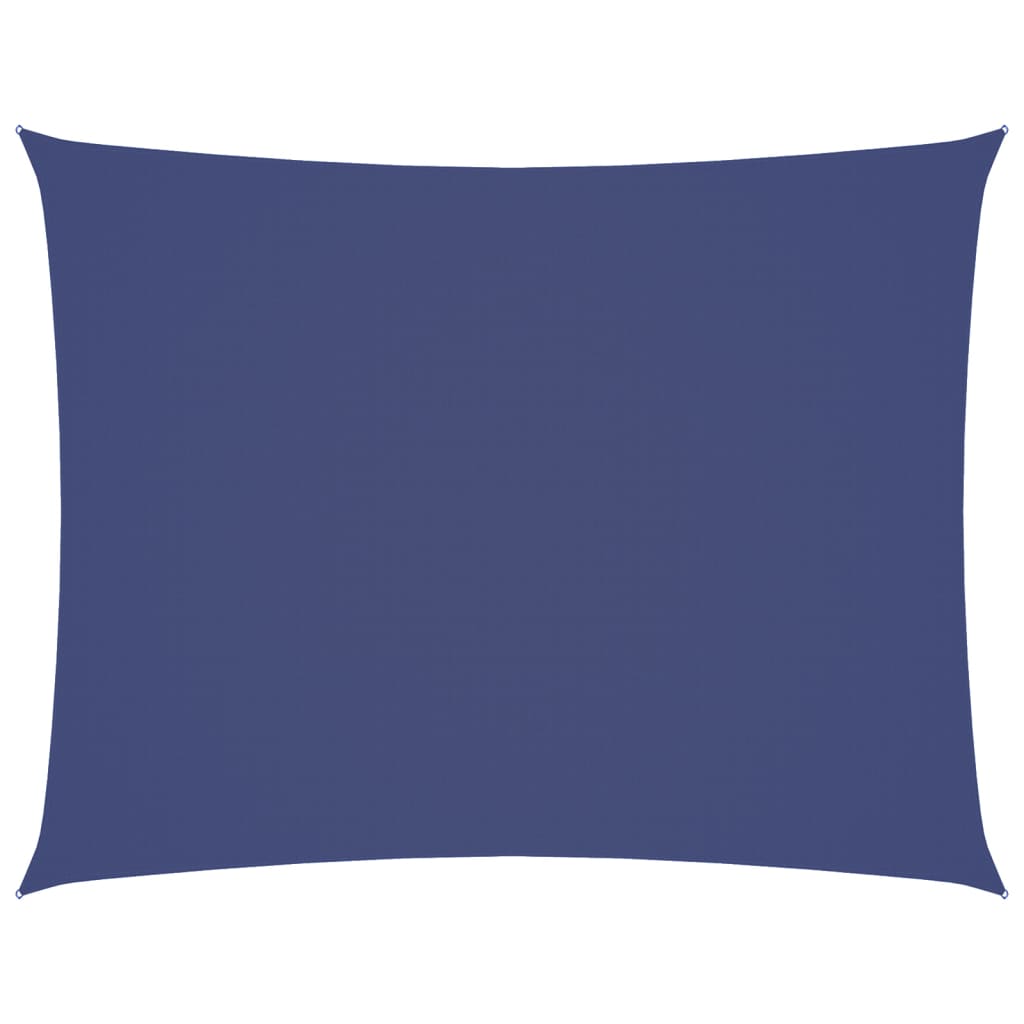 Vidaxl zonnescherm rechthoekig 4x6 m oxford stof blauw