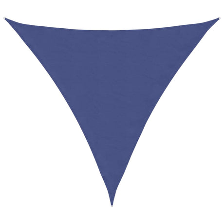 Vidaxl zonnescherm driehoekig 3,6x3,6x3,6 m oxford stof blauw