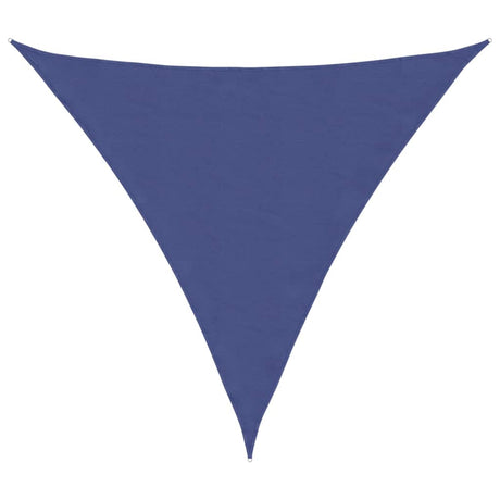 Vidaxl zonnescherm driehoekig 5x5x5 m oxford stof blauw